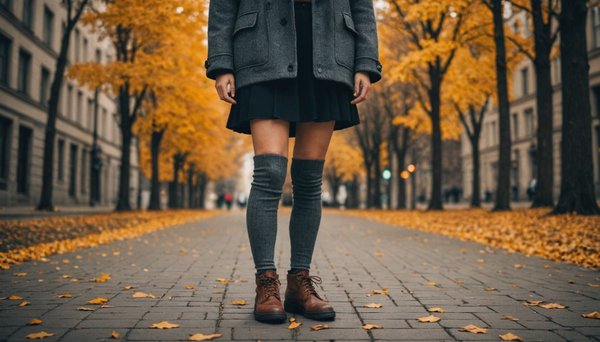 Adoptez les cuissardes chaussettes pour un hiver stylé et chaud