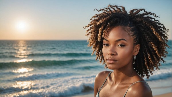Quels types de coiffures protègent les cheveux des dommages causés par le soleil et la mer?