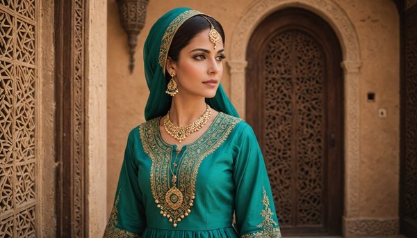 Découvrez l'élégance et le confort de la gandoura femme